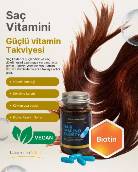 Hair immuno boost+ (Saç vitamini)